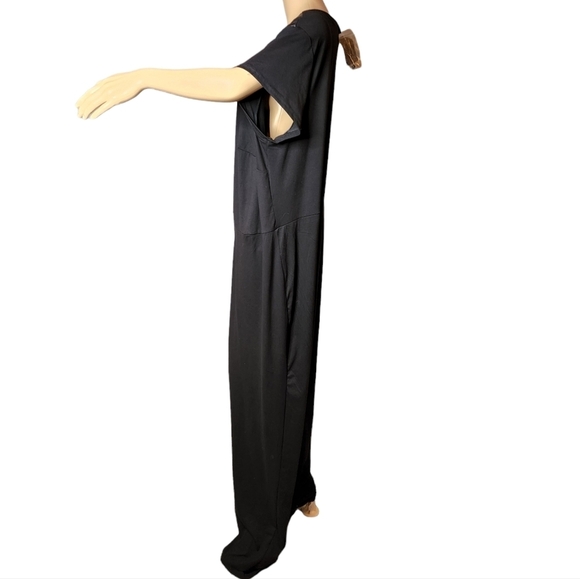 NWT Ashley Stewart Black Stretchy Jumper Short Sleeves Size 22/24 3X - Picture 8 of 13